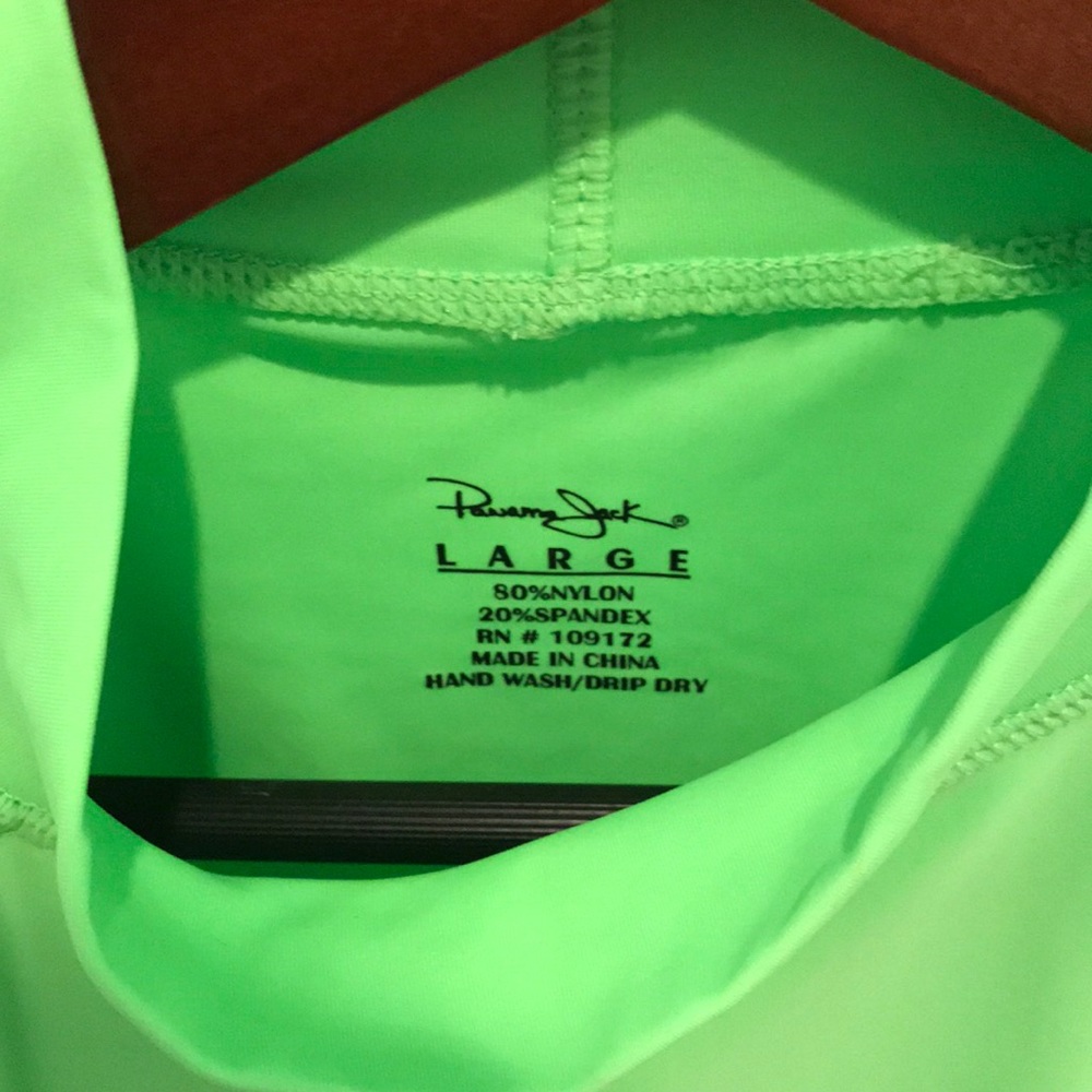 NWT: Neon Green Rashguard - Picture 3 of 4